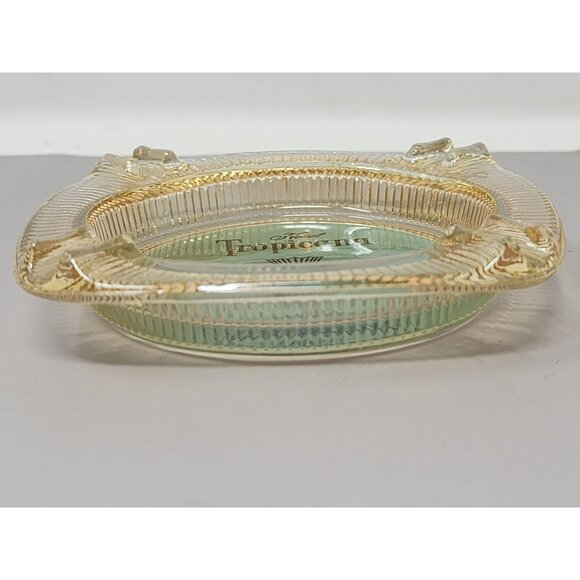 3 Vintage Glass Ashtray Featuring Port Orford & Tropicana‎ Designs - Picture 10 of 11